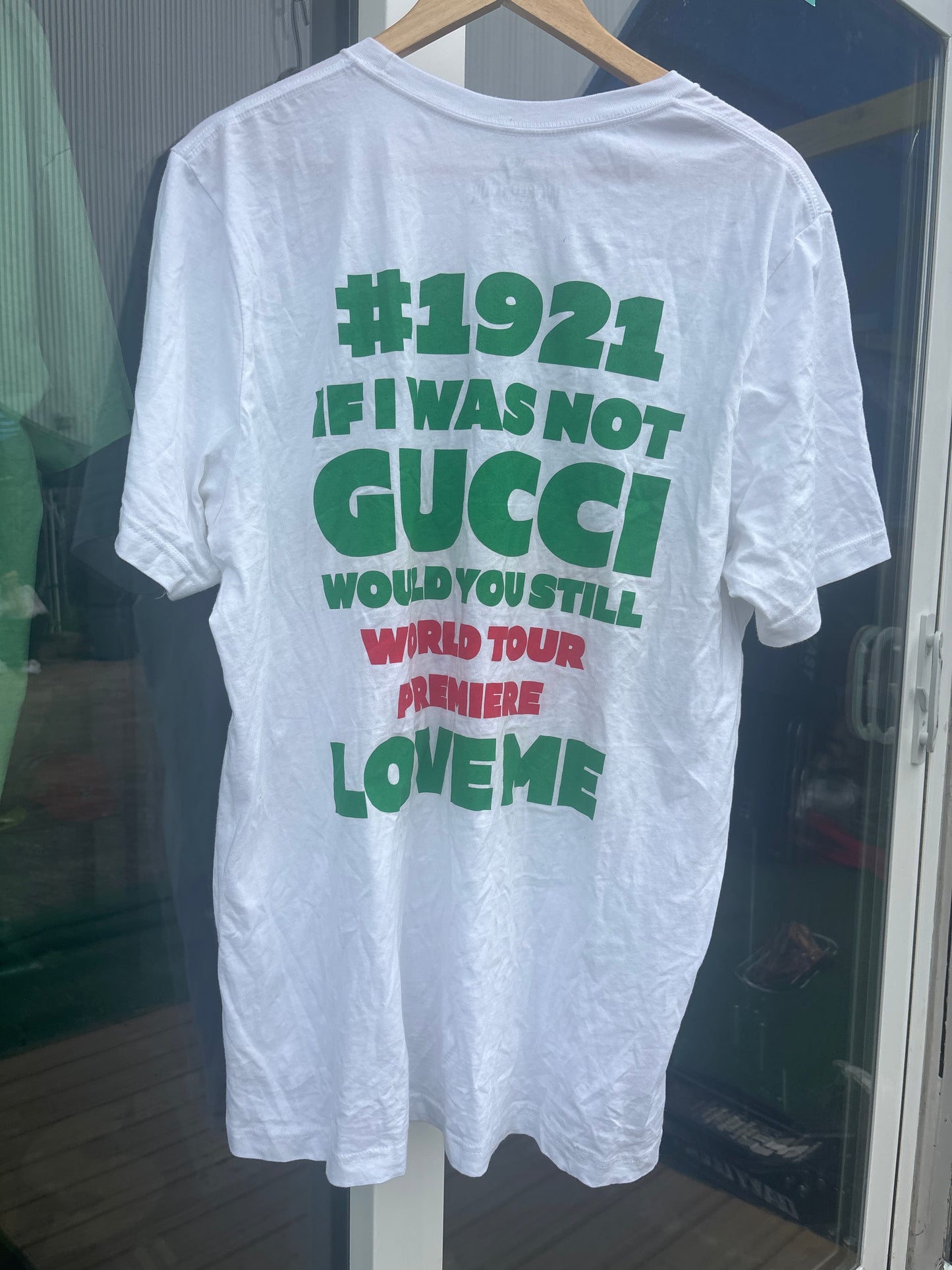 Gucci World Tour Shirt Size XL
