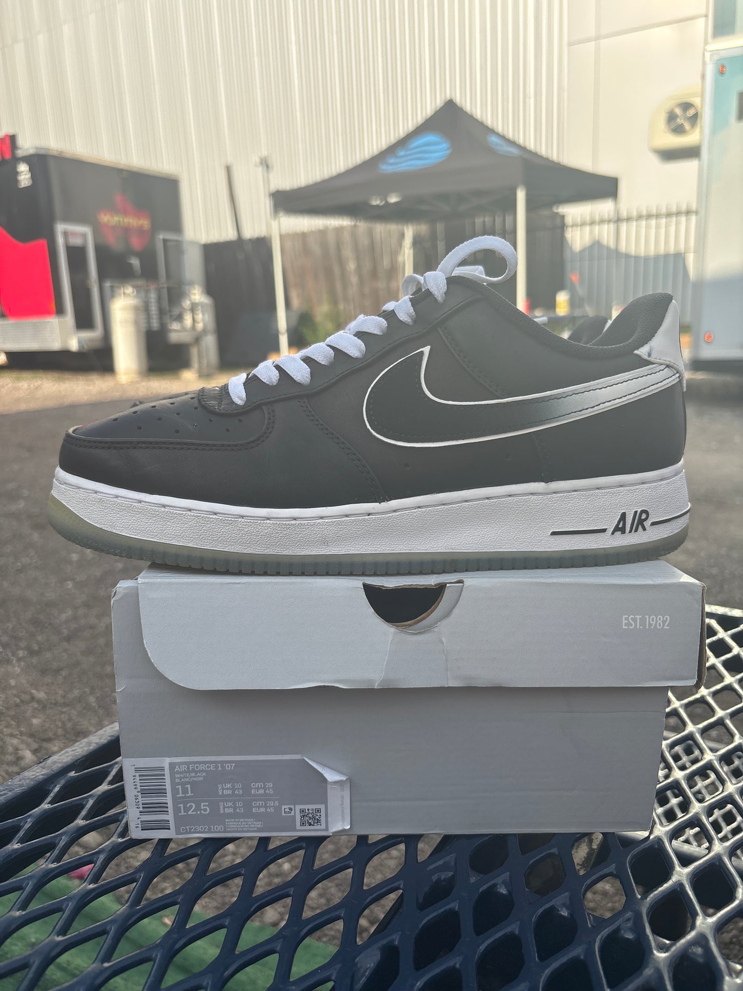 Nike AF1 Black Size 11