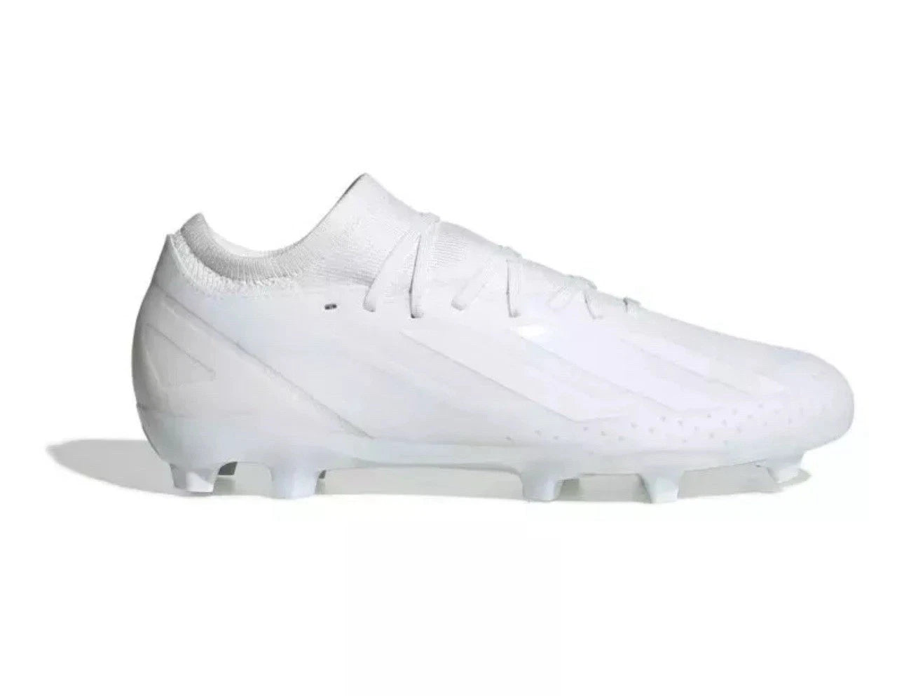 NEW ADIDAS MENS X CRAZYFAST.3 FG SOCCER CLEATS GY7430 White Size 10.5 RARE SIZE