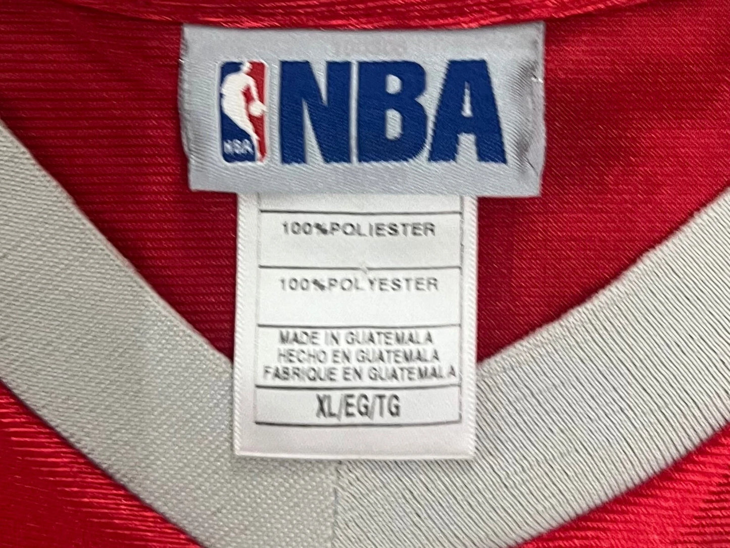 Yao Ming #11 Houston Rockets NBA Basketball Authentic Jersey XL VINTAGE RARE