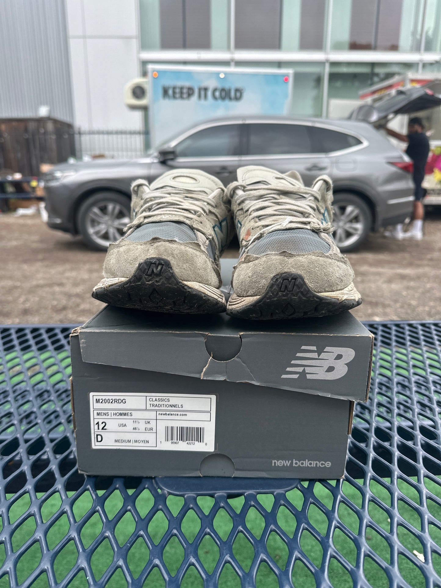 New Balance 2002r Protection Pack Blue Size 12