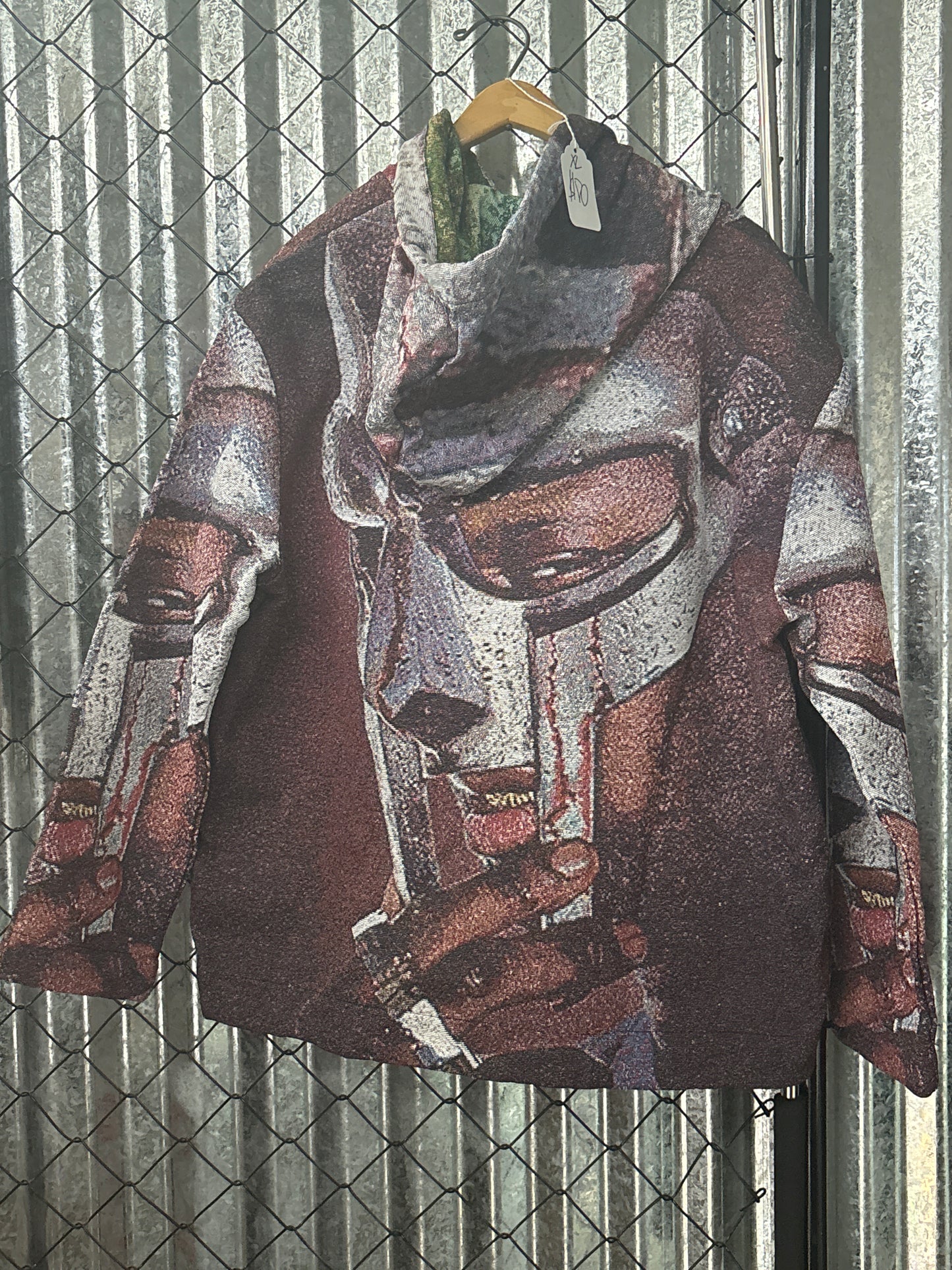 MF Doom Hoodie New Size XL