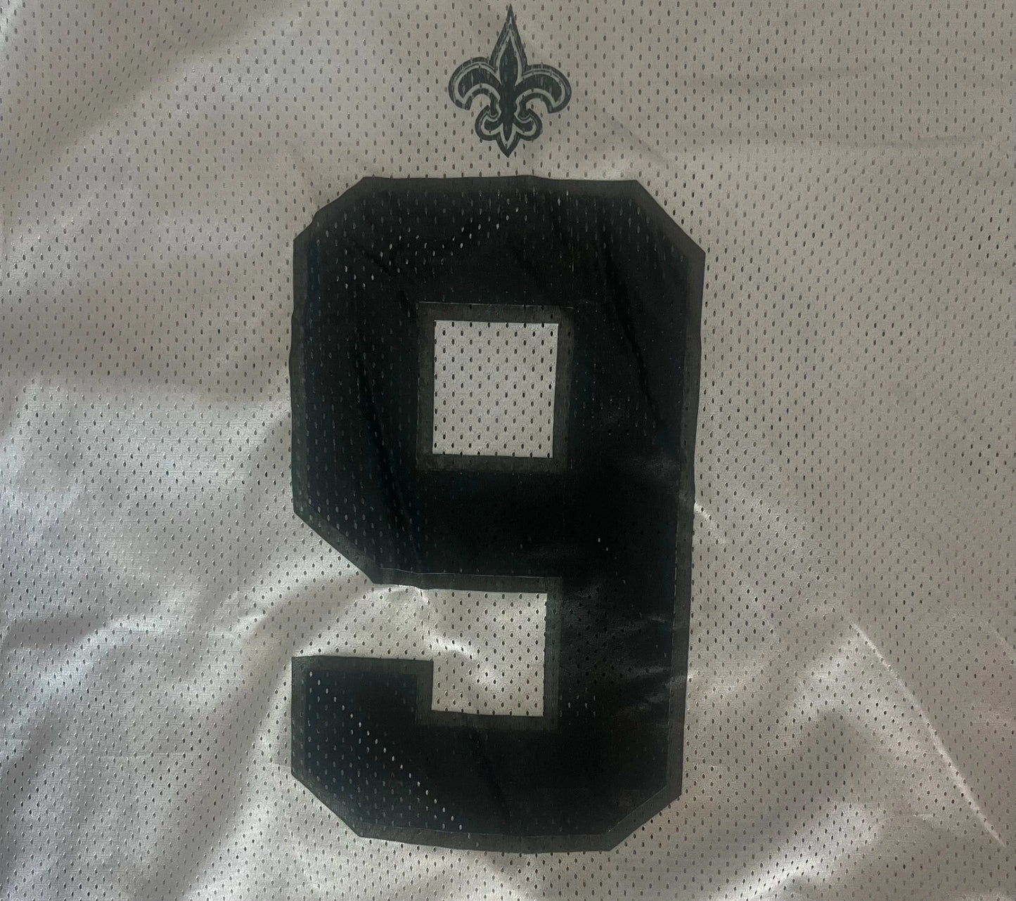 Vintage New Orleans Saints Drew Brees #9 NFL Reebok White Mens Jersey Size XL