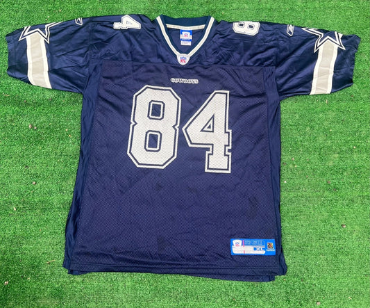 Reebok Patrick Crayton #84 Dallas Cowboys Blue VINTAGE Mens Jersey Size X- Large