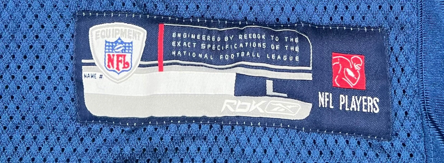 Vintage NFL Mens Indianapolis Colts #18 Peyton Manning Authentic Jersey Size L