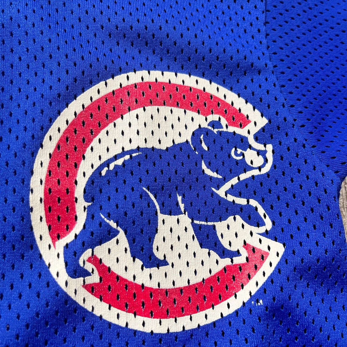 Majestic Mens Blue Sammy Sosa #21 Chicago Cubs MLB Baseball Jersey Rare Vintage