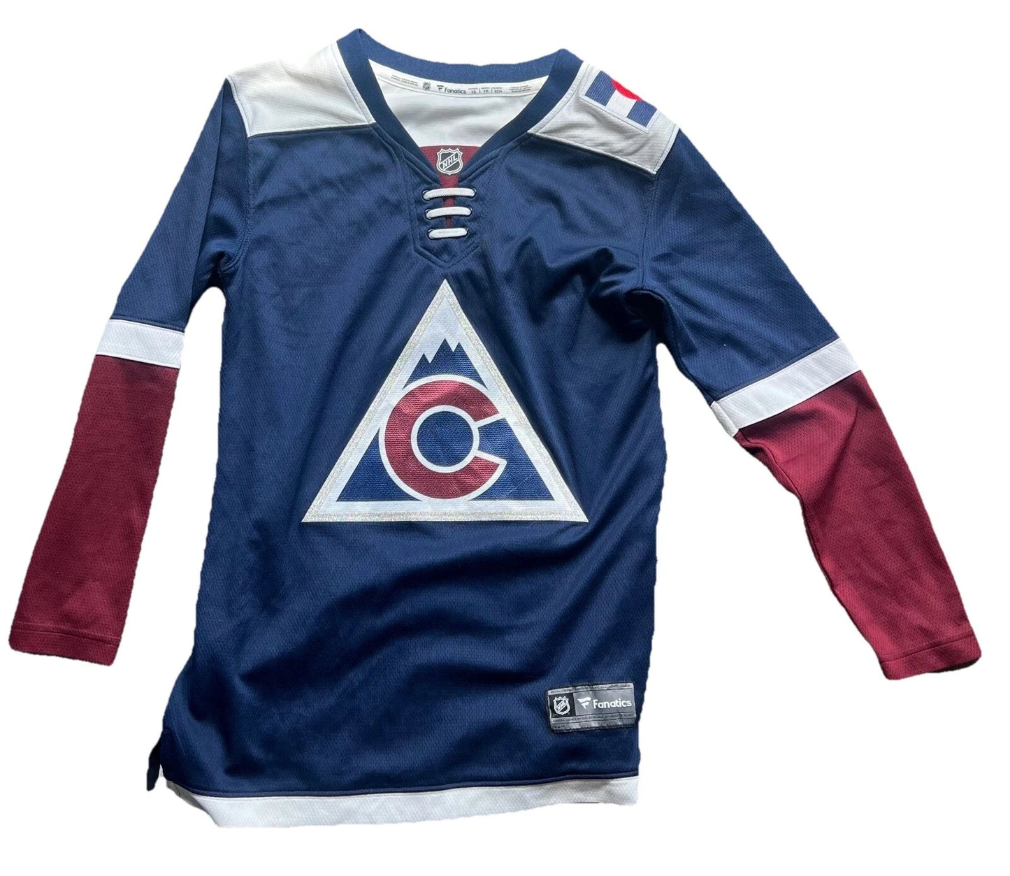 Fanatics Colorado Avalanche Adizero NHL Authentic Pro Alternate Jersey Womens XS