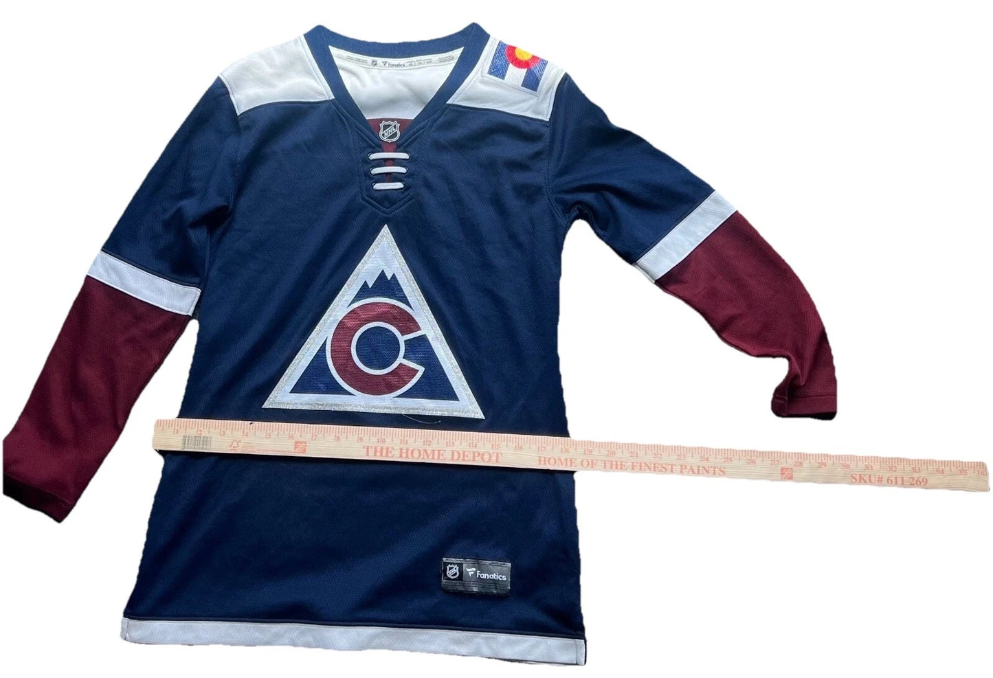 Fanatics Colorado Avalanche Adizero NHL Authentic Pro Alternate Jersey Womens XS