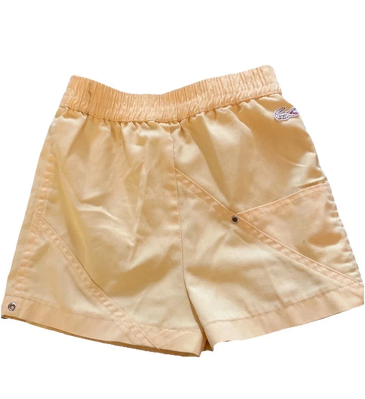 Izod Lacoste Kids Yellow Classic Casual Elastic Waist Comfortable Shorts Size 3T