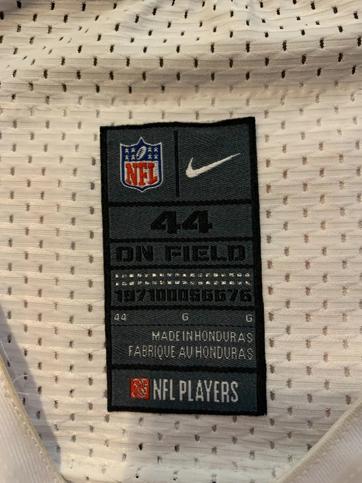 Nike Mens White San Francisco 49ers Carradine #95 NFL Authentic Jersey Size 44