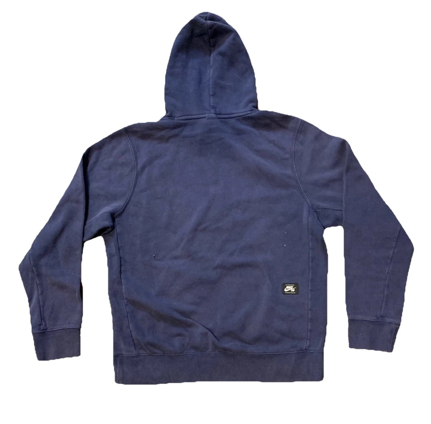 Nike SB Midnight Navy Triangle Graphic Skateboarding Pullover Drawstring Hoodie
