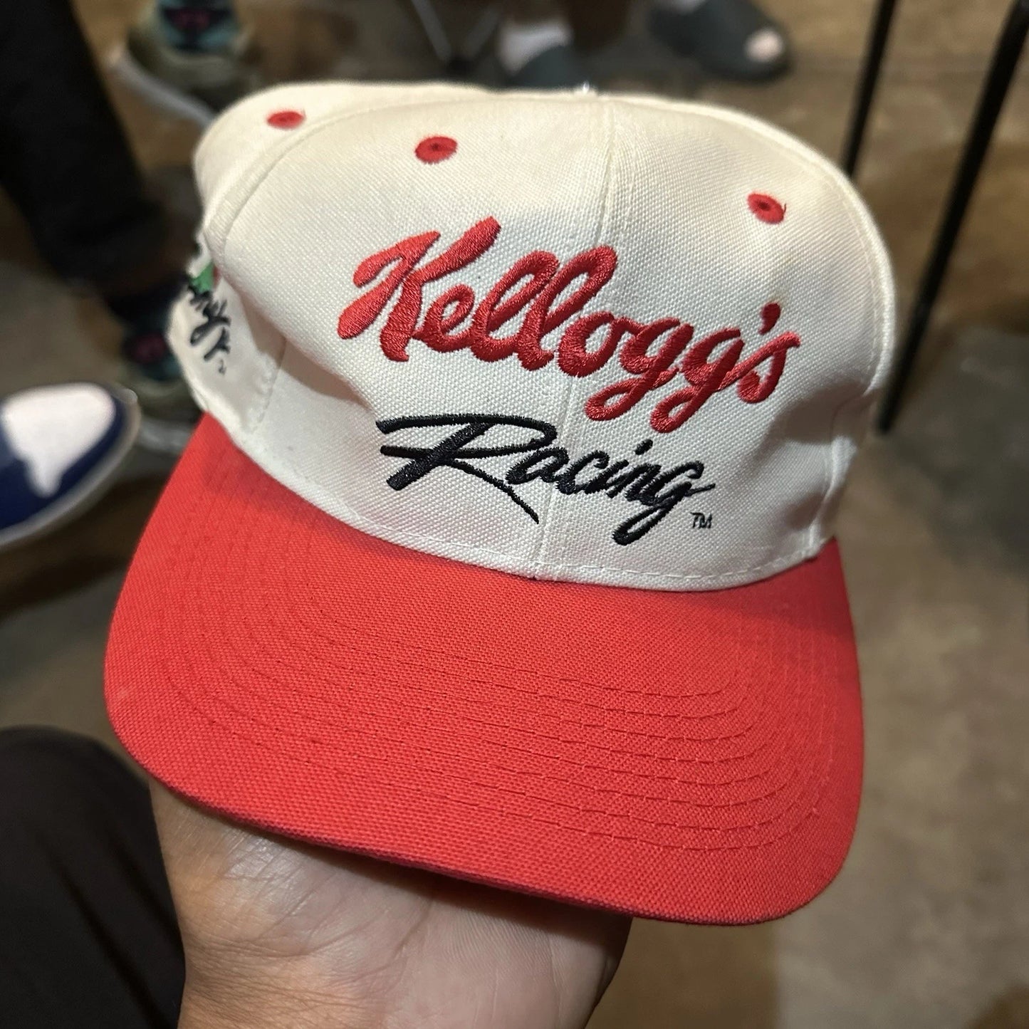 Nascar Kelloggs Racing #5 Baseball Hat Retro Vintage Collectible Hat RARE