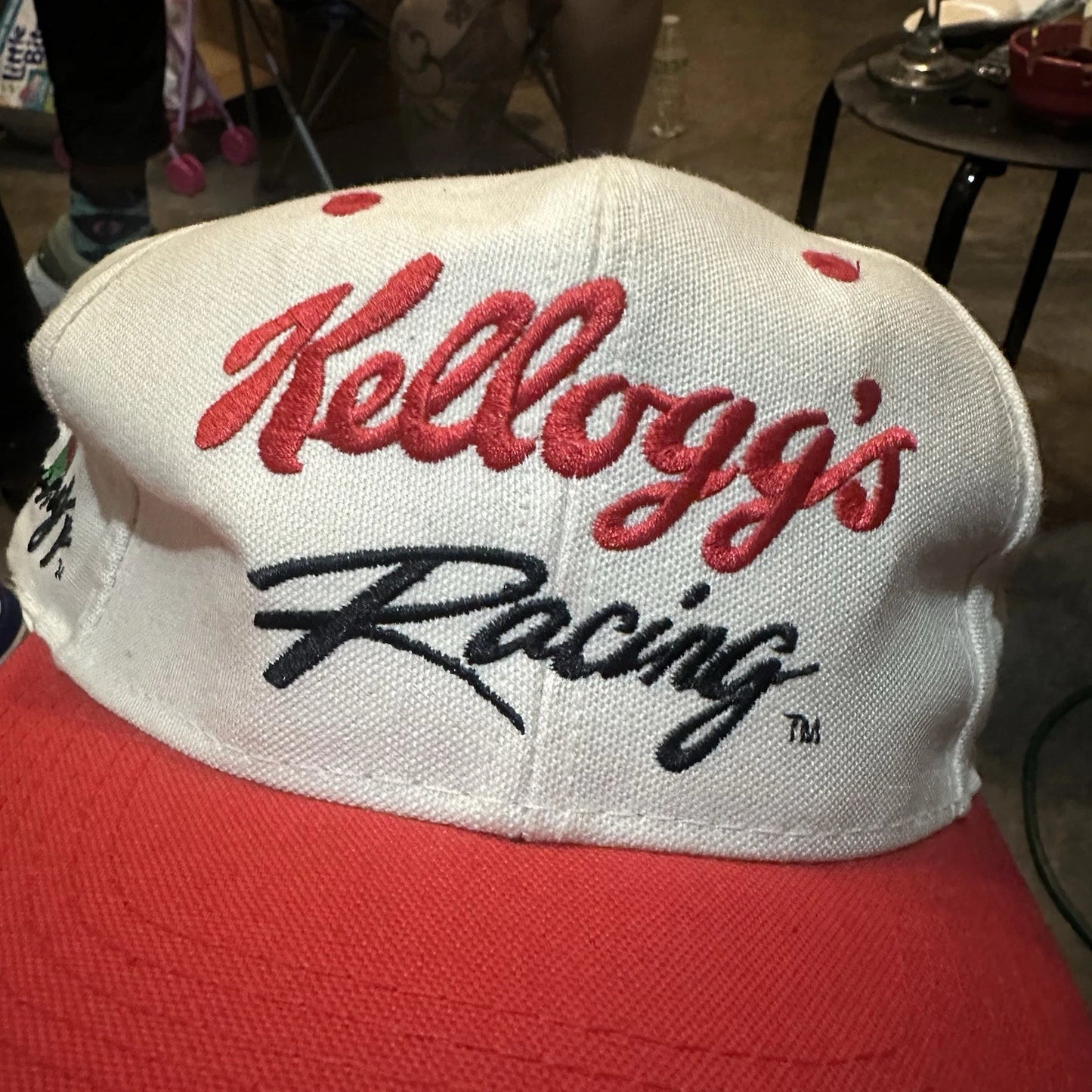 Nascar Kelloggs Racing #5 Baseball Hat Retro Vintage Collectible Hat RARE