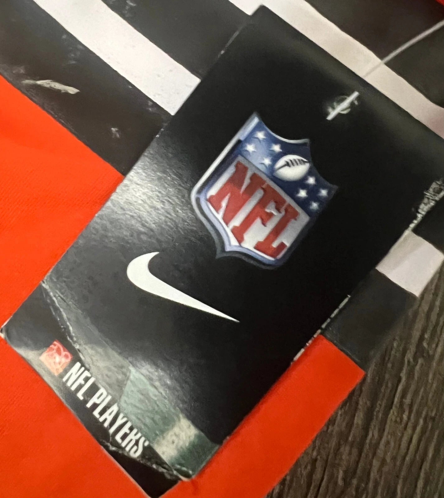 Nike Trent Richardson #33 Cleveland Browns Orange NFL Football Jersey XL Tags