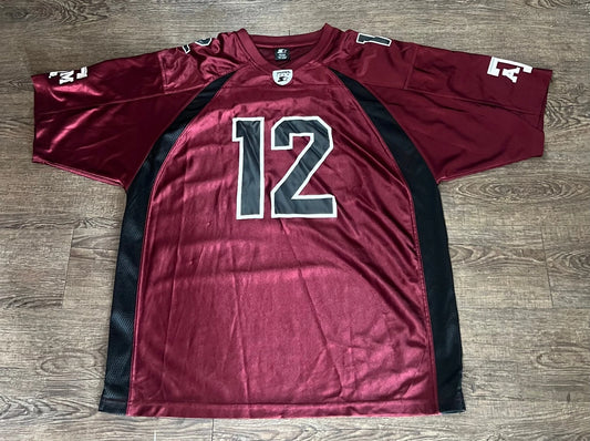 Starter Vintage 90s Texas A&M Aggies #12 Burgundy College Football Jersey Sz XL