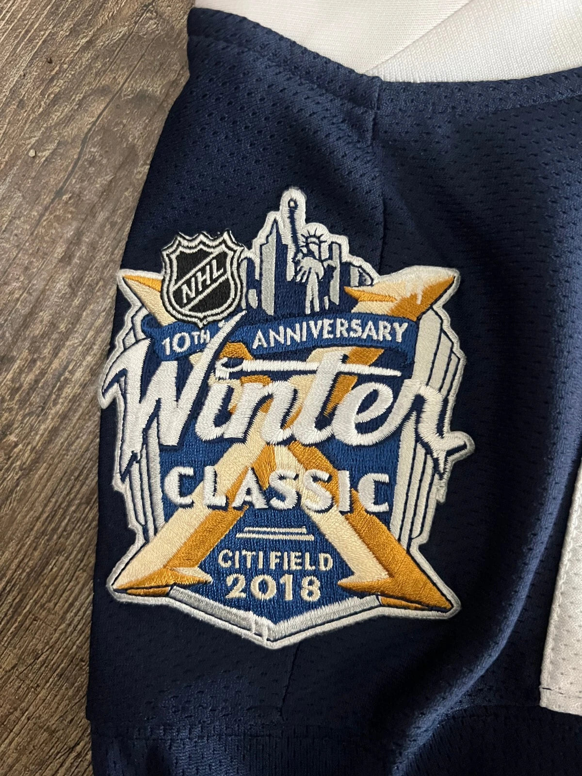 New York Rangers Jersey 2018 Winter Classic Fanatics Medium NHL Hockey RARE