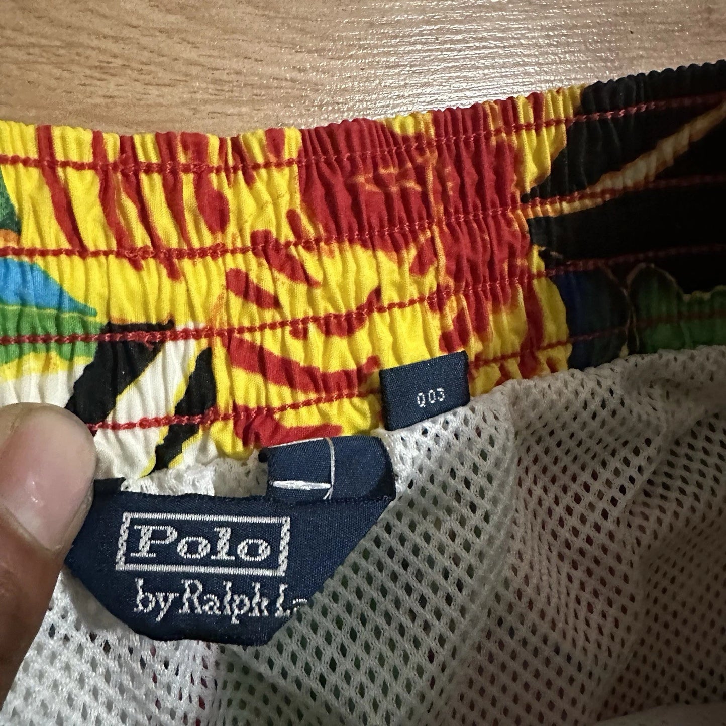 Polo Ralph Lauren Kailua Swim Trunks Surf Board Shorts Summer Hibiscus MEDIUM