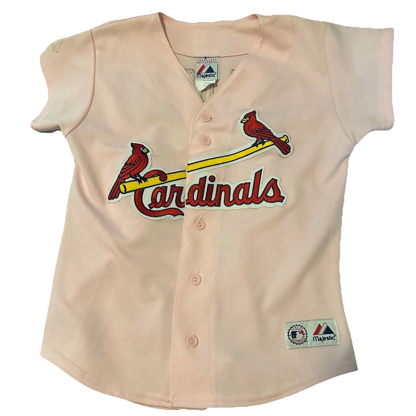 Vintage Authentic Majestic Albert Pujols #5 St. Louis Cardinals Y2K Women M