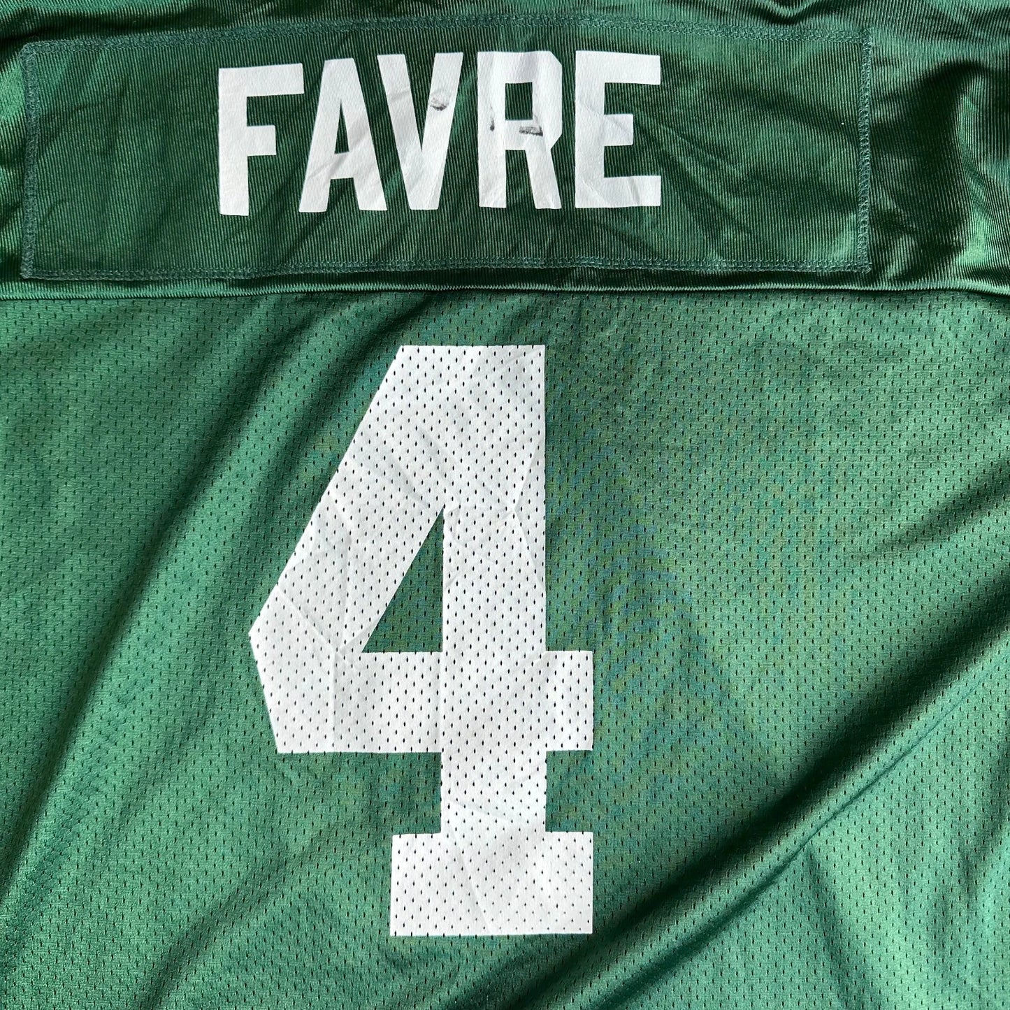 Vintage Y2K Puma Mens Green Bay Packers Brett Favre #4 Starter Jersey NFL Large