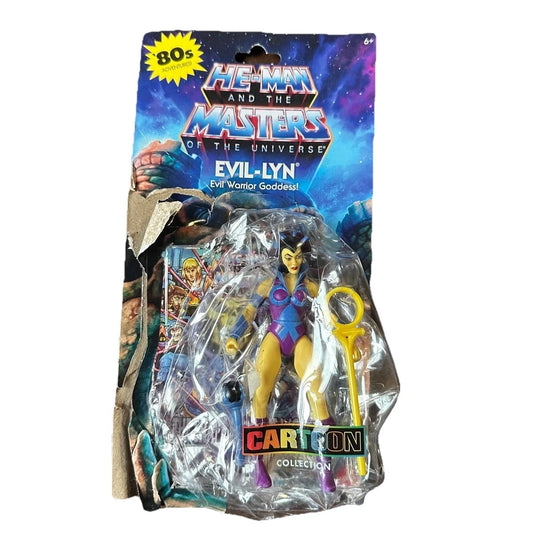 Mattel 80s VINTAGE Masters of the Universe Origins Cartoon New EVIL-LYN Figure