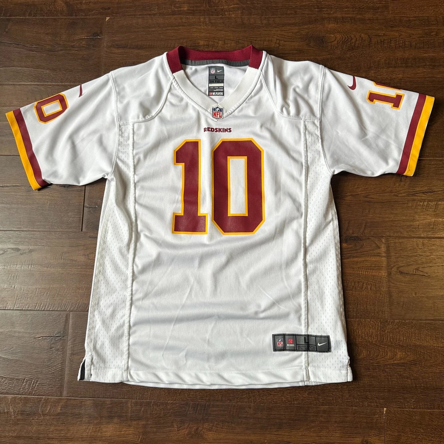Nike Kids Large Robert Griffin III 10 Washington Redskins NFL Jersey Y2K Vintage