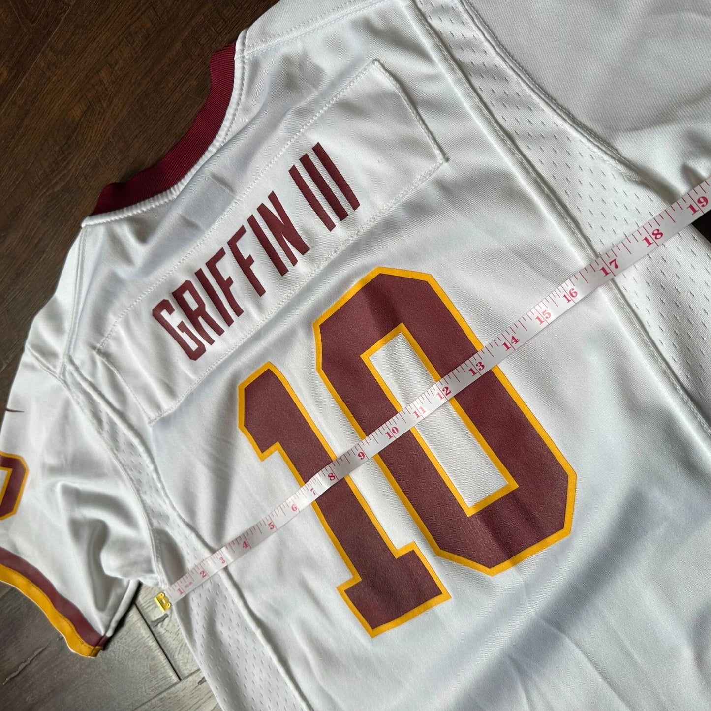 Nike Kids Large Robert Griffin III 10 Washington Redskins NFL Jersey Y2K Vintage