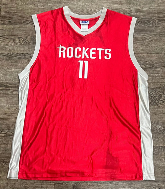 Yao Ming #11 Houston Rockets NBA Basketball Authentic Jersey XL VINTAGE RARE