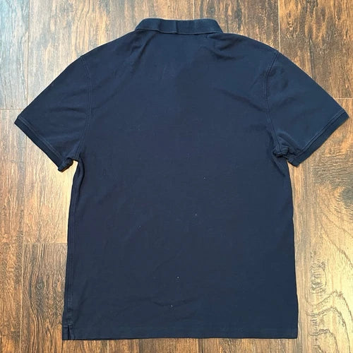 Michael Kors Men's Size Large Polo Shirt Navy Blue