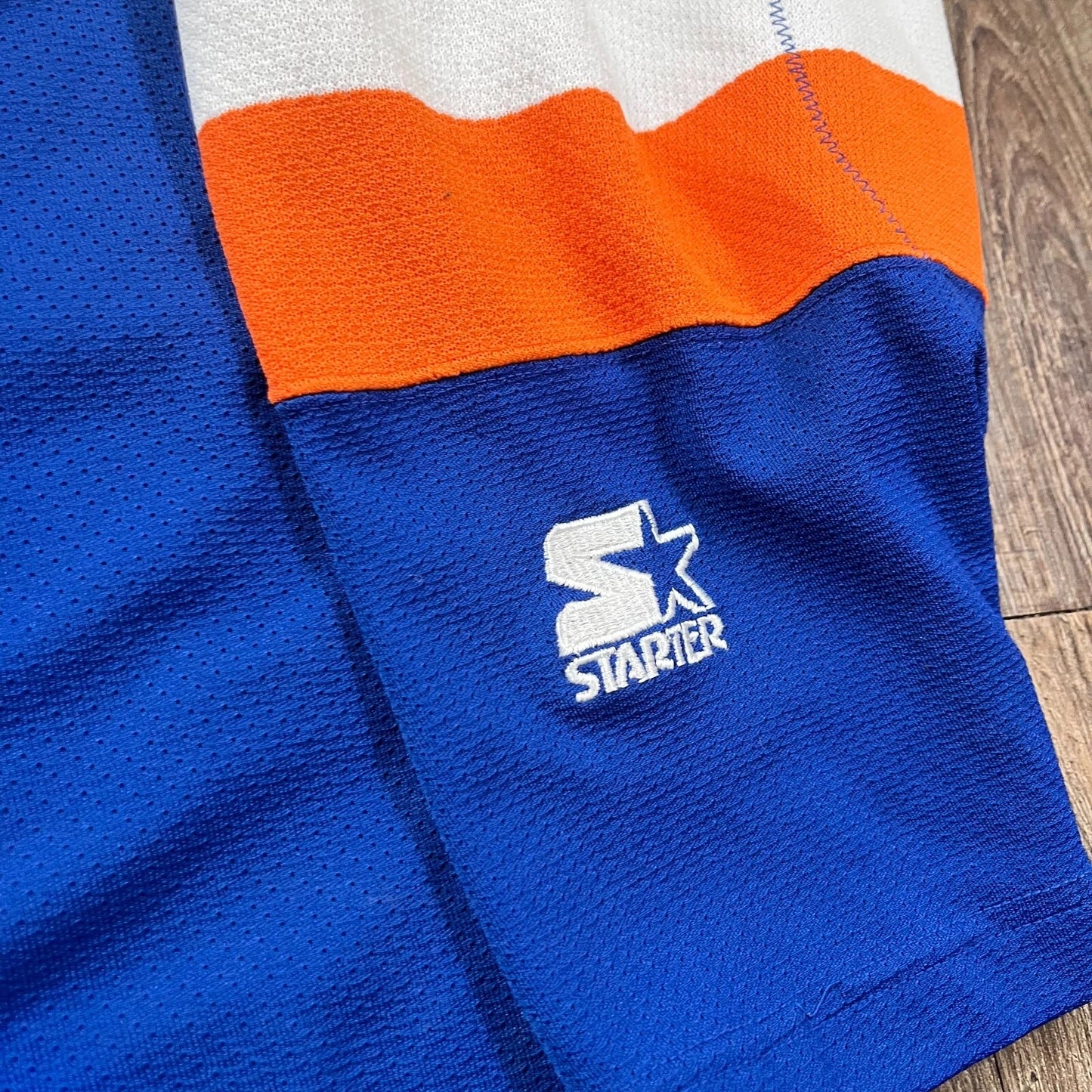 Vintage 90's Starter Mens New York Islanders NHL Hockey Jersey Rare Y2K Oversize