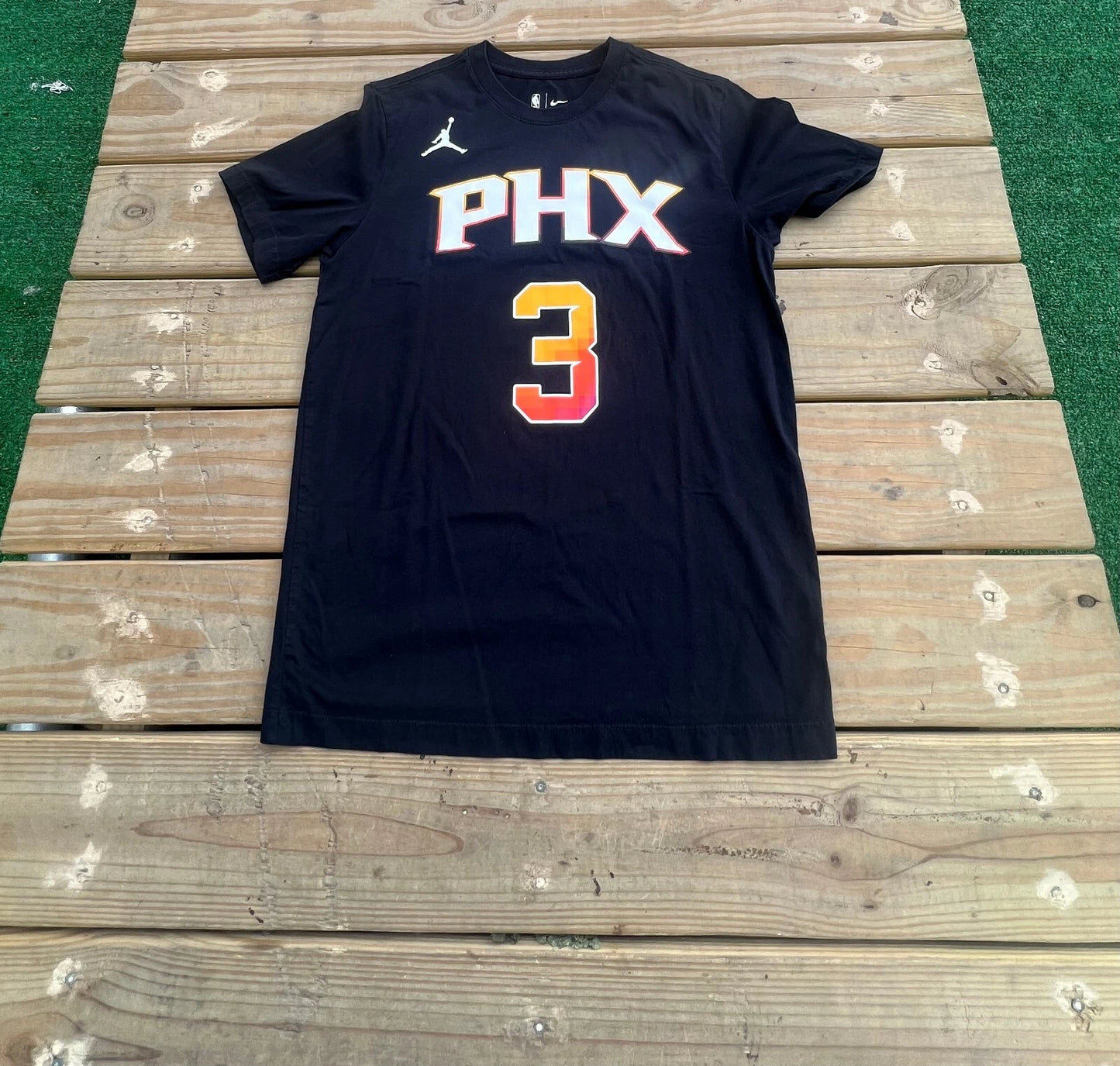 Jordan Chris Paul #3 Phoenix Suns Black Short Sleeve NBA The Nike Tees Size M