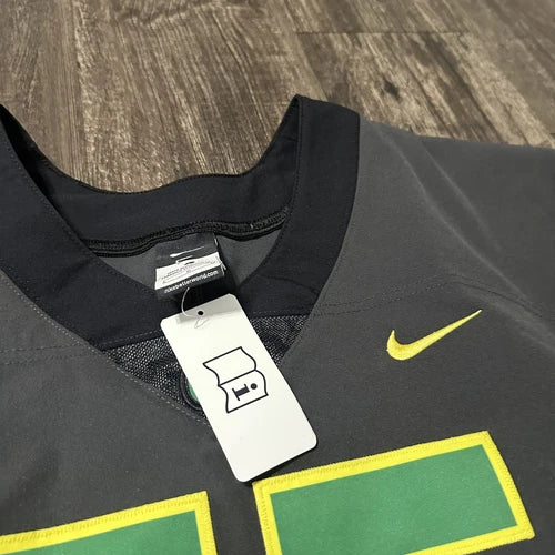 NWT Nike Oregon Ducks Vapor Untouchable Football Jersey Arthracite Men's L Free