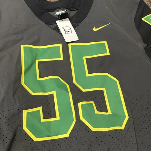 NWT Nike Oregon Ducks Vapor Untouchable Football Jersey Arthracite Men's L Free