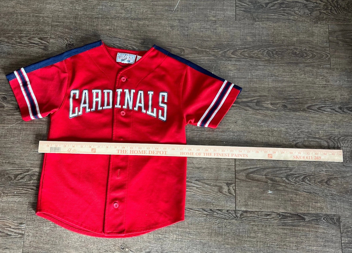 Vintage Starter St. Louis Cardinals Mark McGuire #25 MLB Basketball Shirt Size S