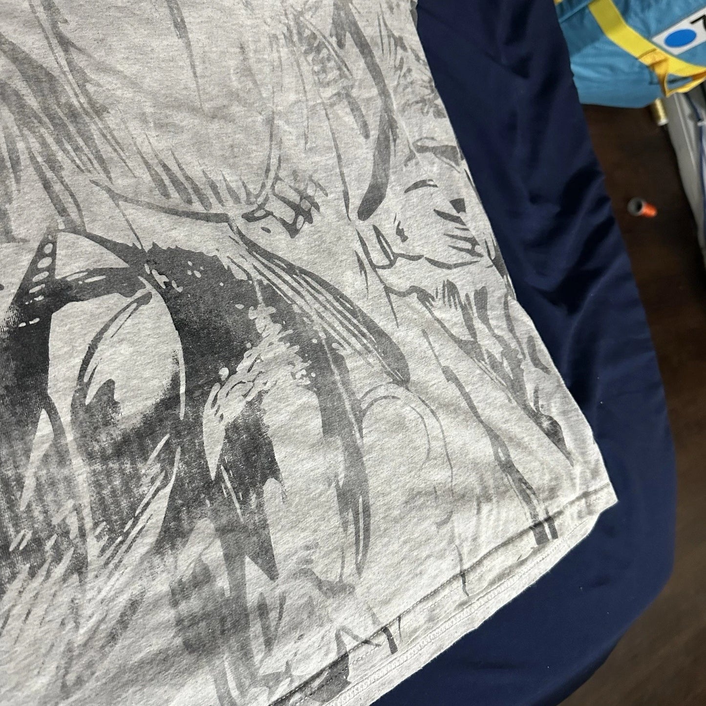 Vintage Marvel Comic Images X-Men Shirt All Over Print Wolverine Gambit RARE
