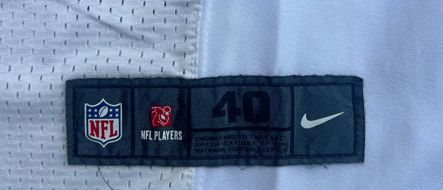 Nike Mens White Houston Texans #8 Matt Schaub On Field Football Jersey Size M