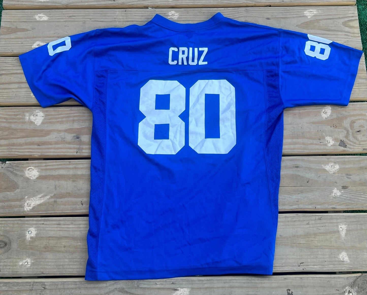 Victor Cruz #80 New York Giants Youth NFL Team Apparel Football Jersey Size XL