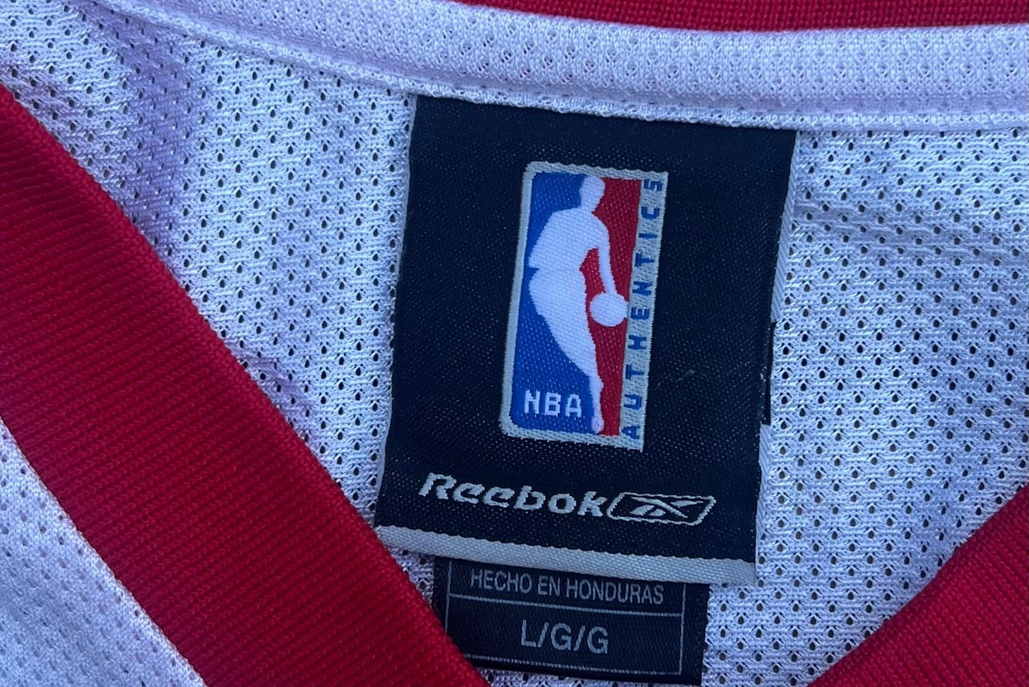 Houston Rockets Reebok NBA Rare Basketball Jersey (#1 McGrady) L SHIPS FAST