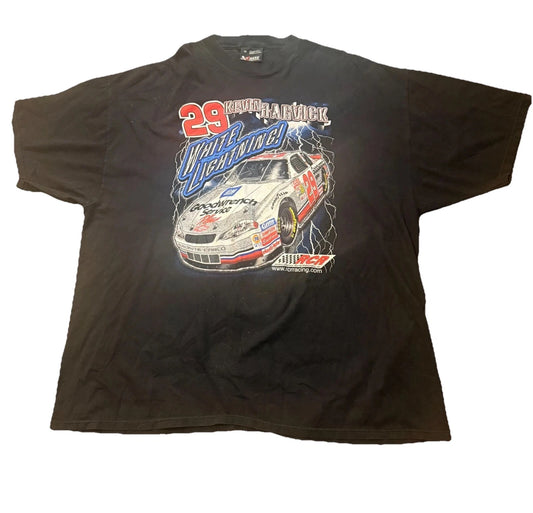 Chase Authentics Mens Black Kevin Harvick NASCAR White Lightning Racing Shirt 2X