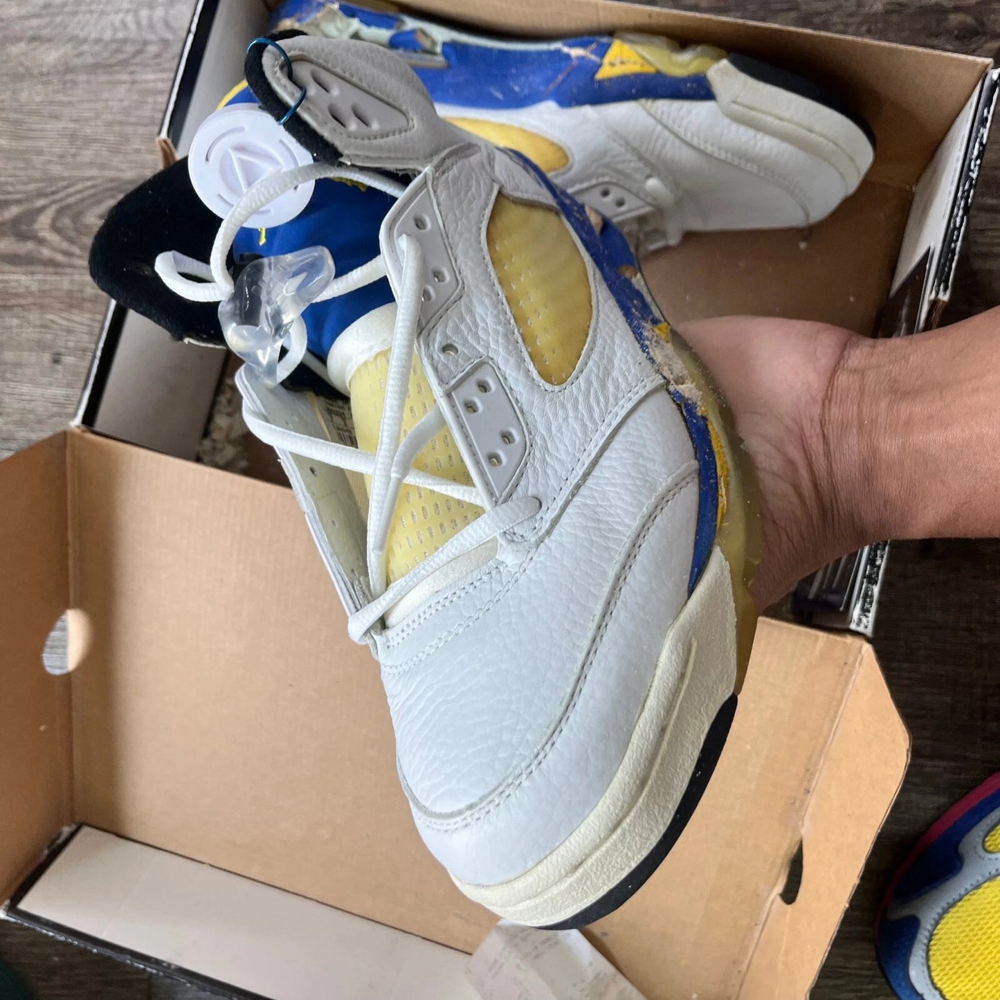 Nike Air Jordan 5 Laney 9 Rare 2000 Release OG ALL COLLECTORS ITEM VINTAGE