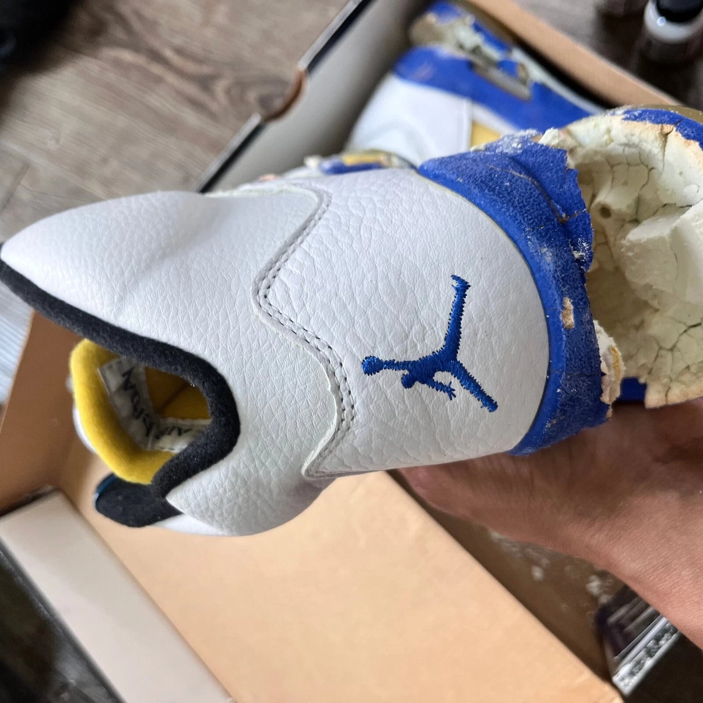 Nike Air Jordan 5 Laney 9 Rare 2000 Release OG ALL COLLECTORS ITEM VINTAGE