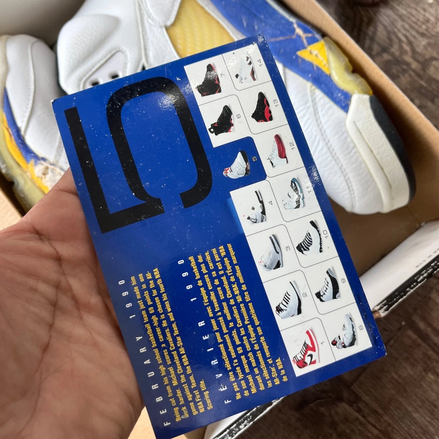 Nike Air Jordan 5 Laney 9 Rare 2000 Release OG ALL COLLECTORS ITEM VINTAGE