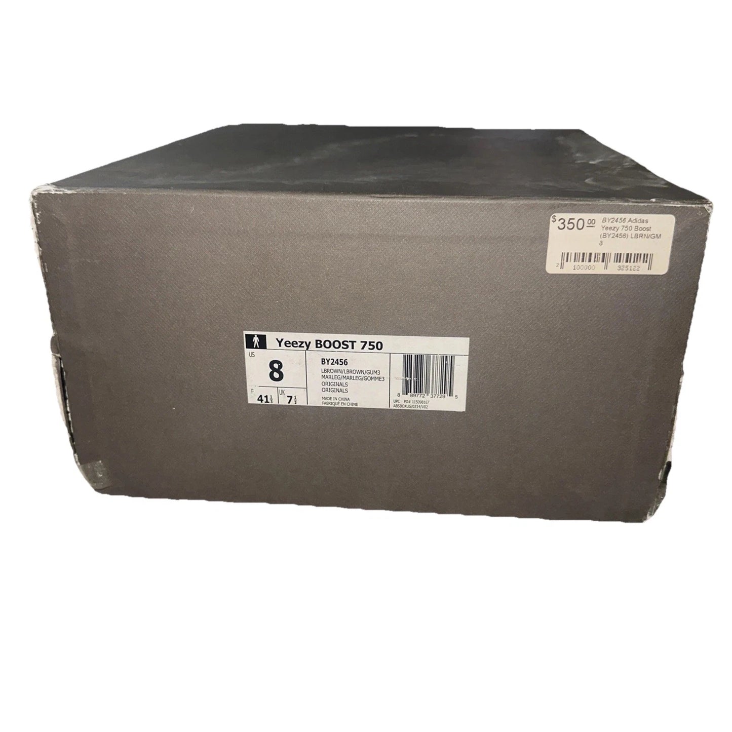 Yeezy Boost 750 Gum Bottom Size 8 Empty Box