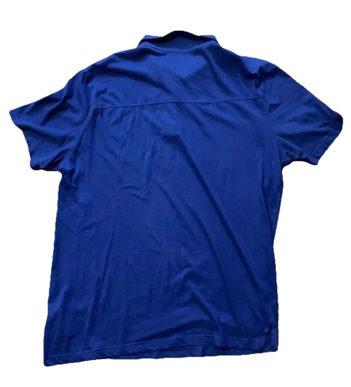 PUMA Mens Blue Short Sleeve Regular Fit Pullover Sports Polo Shirt Size X-Large