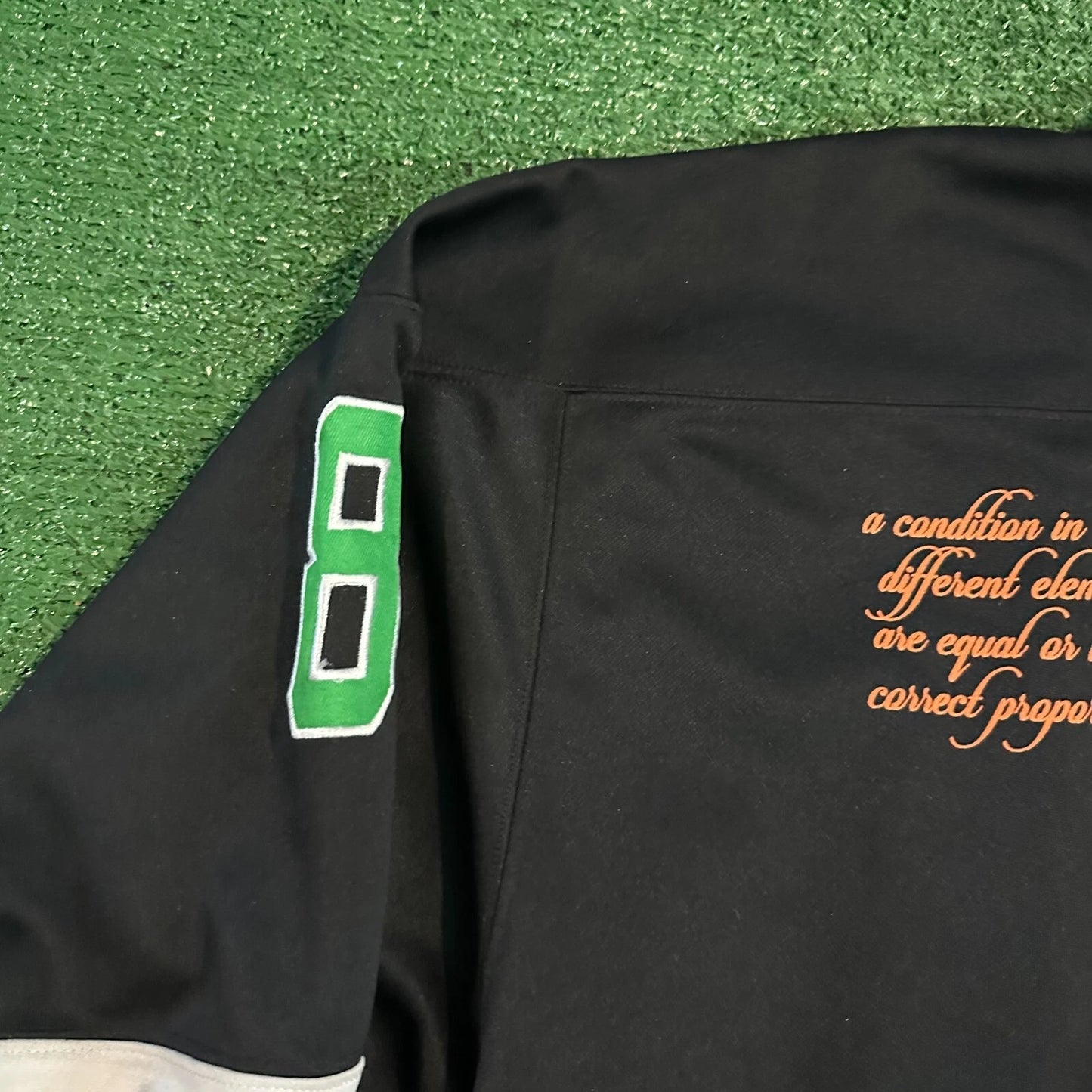 Black Pike Higher State Balance Mens Black Long Sleeve Casual Jersey Size 2XL