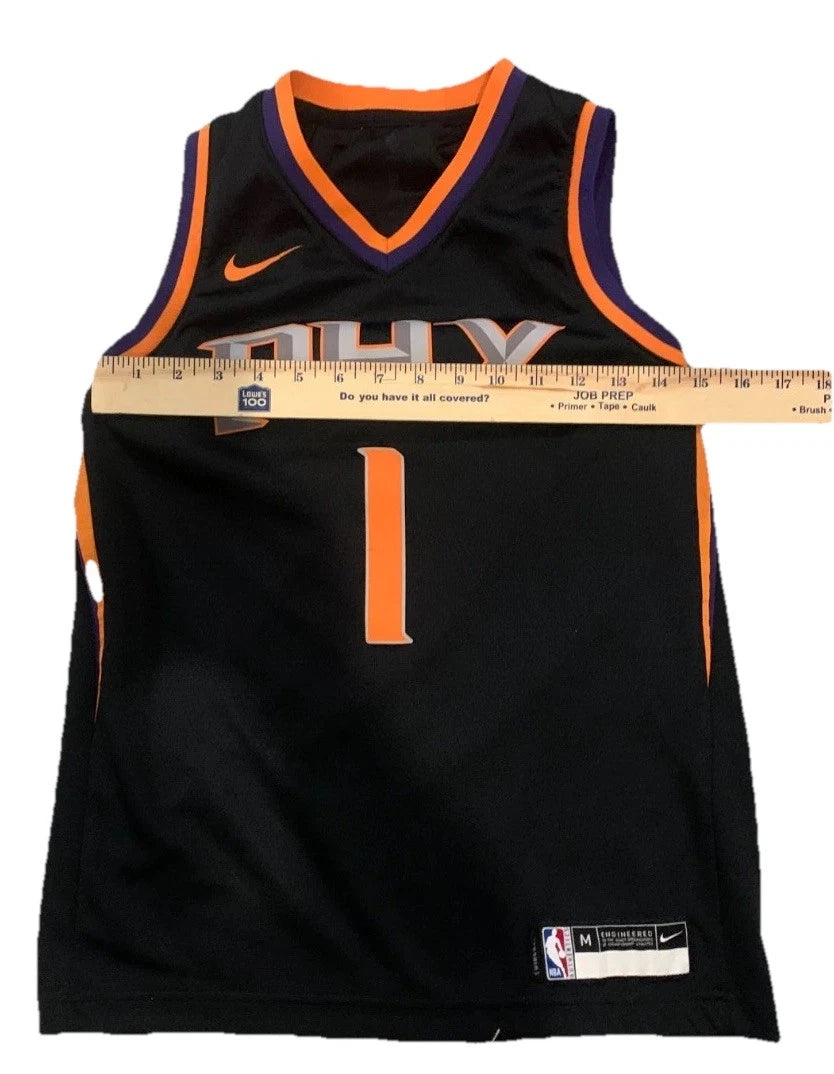 Nike Mens Black Devin Booker #1 Phoenix Suns Statement Swingman NBA Jersey M