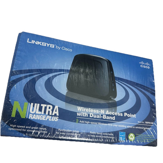 NEW Linksys Dual Band Wireless Wi-Fi Router Wap610n SEALED NEVER OPENED