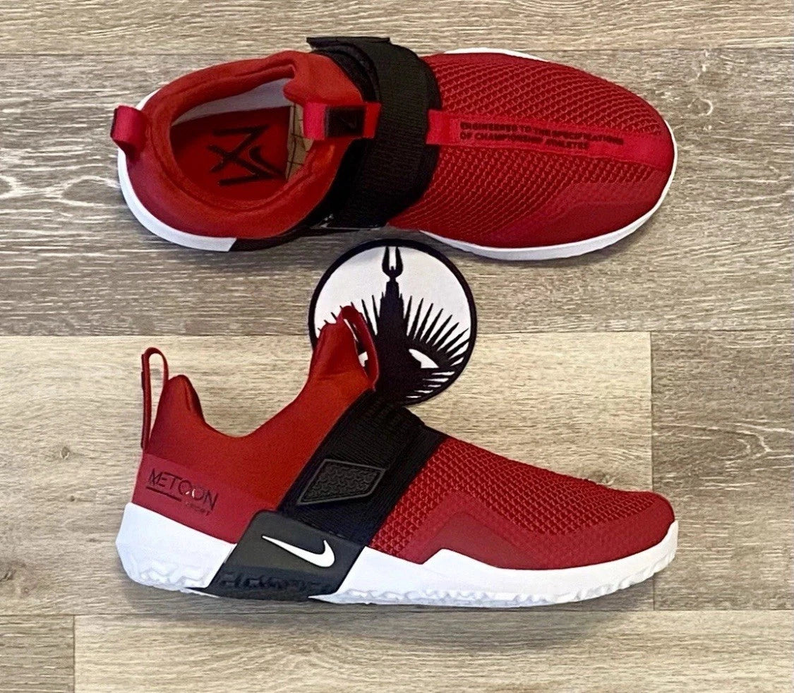 Nike Metcon Sport Gym Red Black White AQ7489–600 Men 11.5 Women 13 RARE NEW