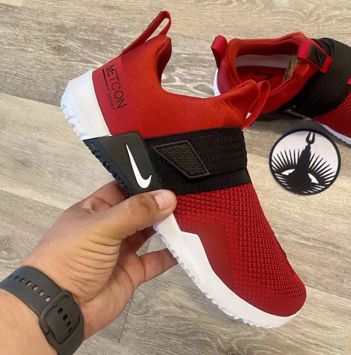 Nike Metcon Sport Gym Red Black White AQ7489–600 Men 11.5 Women 13 RARE NEW