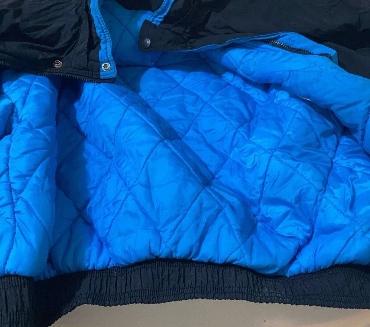 Vintage Starter NFL Carolina Panthers Puffer Jacket Size XL