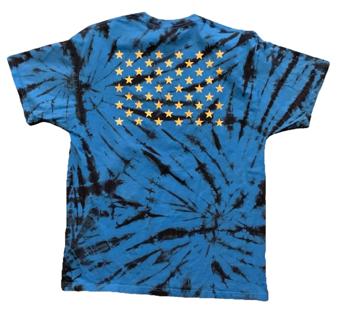 Nike Mens Blue Team USA Basketball Olympics XXXII Tie Dye T-Shirt Size Medium